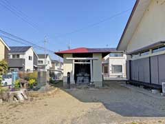 臼井台熊野神社鳥居