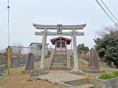 山崎道祖神隣接仙元神社