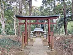 山崎八幡神社鳥居