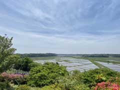 寺崎城跡からの遠景