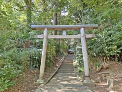 富ヶ沢香取神社鳥居