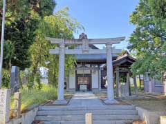 上本佐倉五良神社鳥居