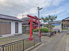 上本佐倉白山大神社鳥居