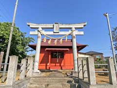 酒々井上宿八坂神社鳥居