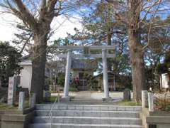 六軒町諏訪神社鳥居