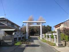 北条神明神社鳥居