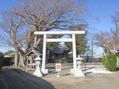 笠名神明神社鳥居