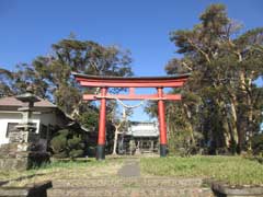 海南刀切神社鳥居