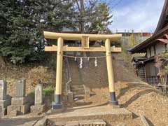 神久保神明神社鳥居