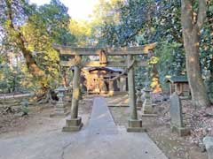 上高野駒形神社鳥居