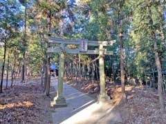 上高野白幡神社鳥居