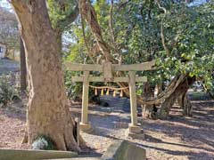 片葉厳島神社鳥居