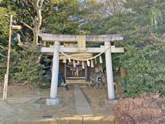 根上神社鳥居