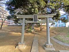 起木厳島神社鳥居