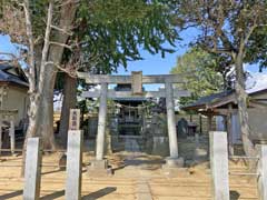 大和田時平神社鳥居