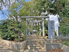 大和田新田神明社鳥居