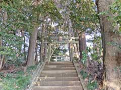 佐山熱田神社鳥居