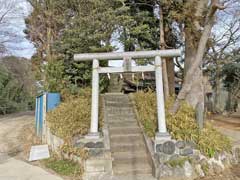 島田台神明神社境内社仙元宮