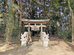 桑橋熊野神社鳥居