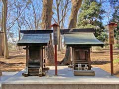 八千代台諏訪神社境内社大杉神社、御嶽神社