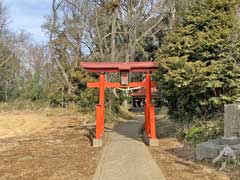 高本八幡社鳥居