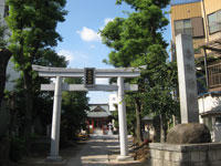 東小松川香取神社鳥居