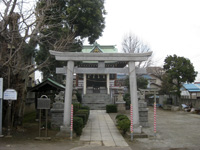 上今井香取神社鳥居