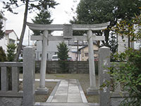 上今井胡録神社鳥居