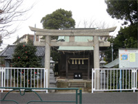 上今井八雲神社鳥居