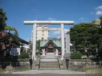 中割天祖神社鳥居