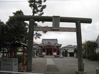 平井白髭神社鳥居