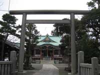 平井諏訪神社鳥居