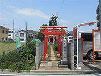 川岸稲荷神社鳥居