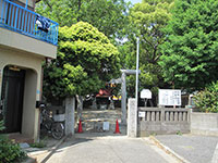 向い天祖神社鳥居