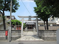 松江白山神社鳥居