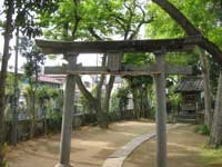 松本諏訪神社鳥居