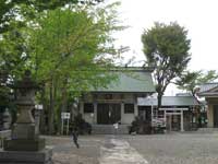 南篠崎天祖神社拝殿