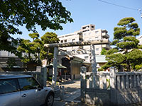 西葛西八幡神社鳥居