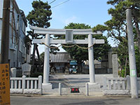 谷河内日枝神社鳥居