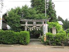 心清水八幡神社鳥居