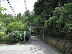 一箕町嚴島神社鳥居