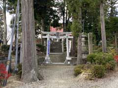 喜久田隠津島神社鳥居