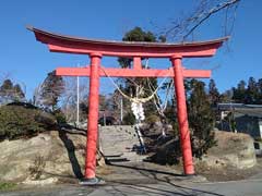 益多嶺神社鳥居