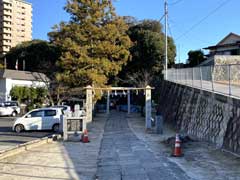 鹿籠神社参道