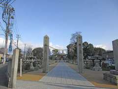 饒津神社参道