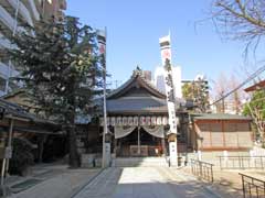 空鞘稲生神社社殿