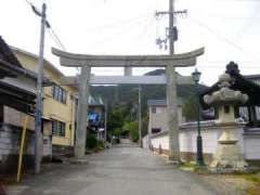 那波八幡神社鳥居