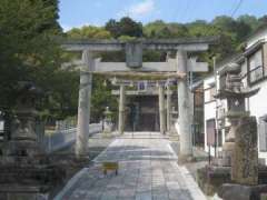 粒坐天照神社鳥居