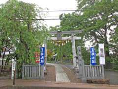 平泉熊野三社鳥居