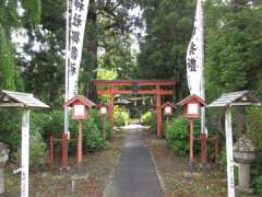 平泉八坂神社鳥居